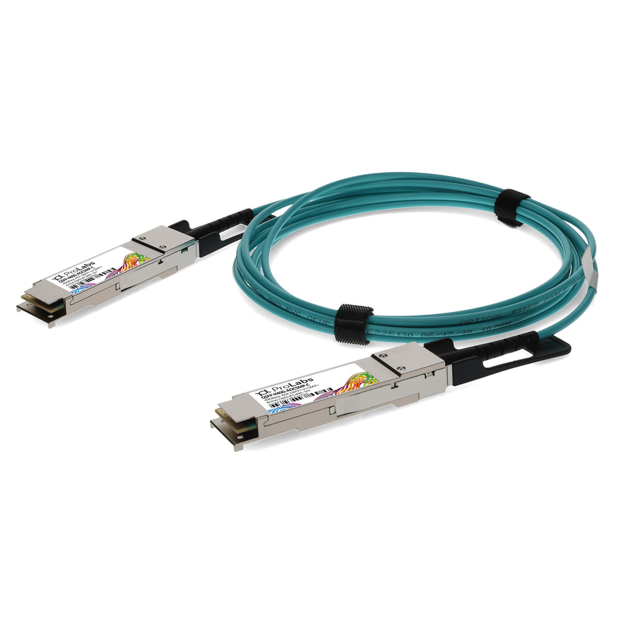 Prolabs Cisco QSFP-H40G-AOC5M Compatible TAA Compliant 40GBase-AOC QSFP+ Active Optical Cable (850nm, MMF, 5m, Plenum)