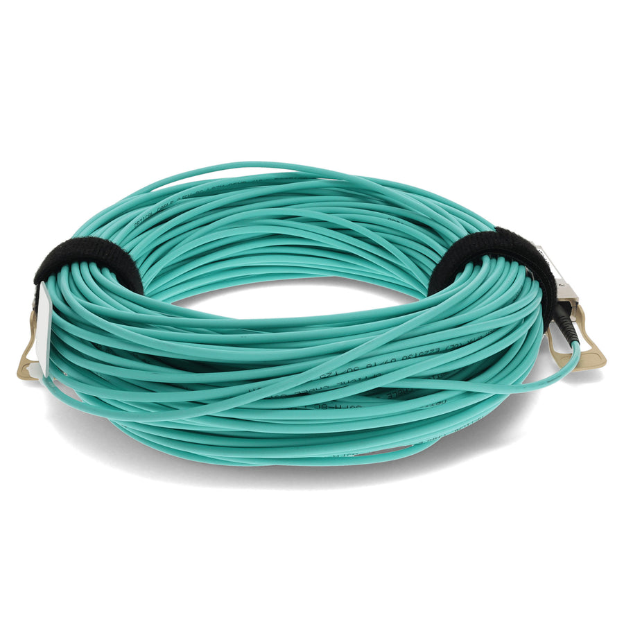 Prolabs MSA and TAA Compliant 100GBase-AOC QSFP28 to QSFP28 OTU4 Active Optical Cable (850nm, MMF, 20m)