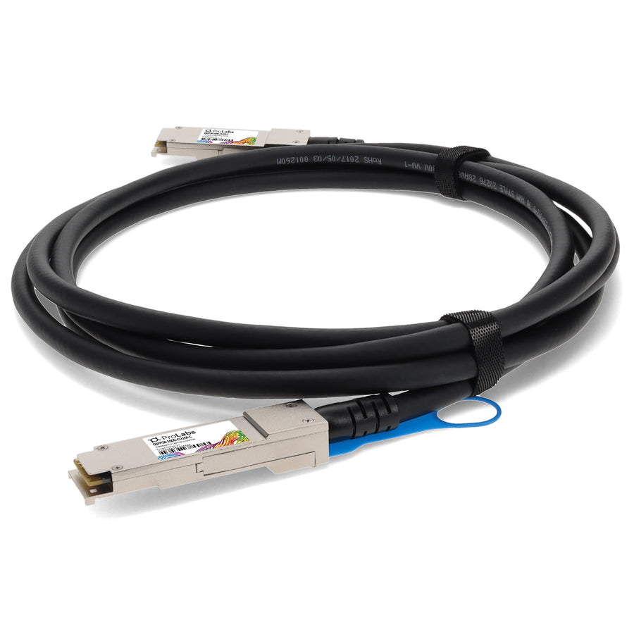 Prolabs Huawei Compatible TAA Compliant 100GBase-CU QSFP28 to QSFP28 Direct Attach Cable (Passive Twinax, 1m)