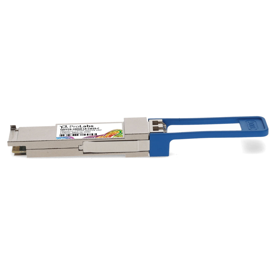 Prolabs MSA and TAA 100GBase-CWDM QSFP28 Transceiver Single Lambda (SMF, 1290nm, 10km w/FEC, LC, DOM)