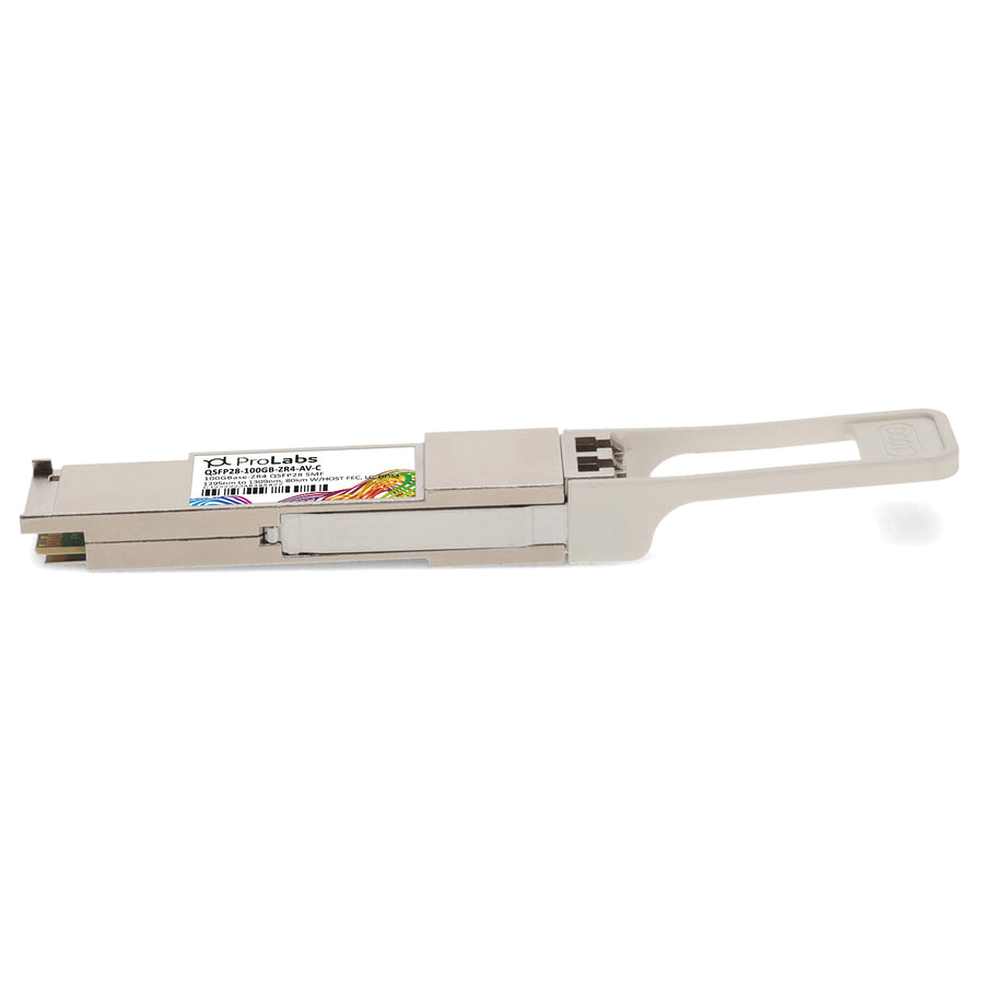 Prolabs ADVA Compatible TAA 100GBase-ZR4 QSFP28 Transceiver (SMF, 1295nm to 1309nm, 80km w/FEC, LC, DOM)
