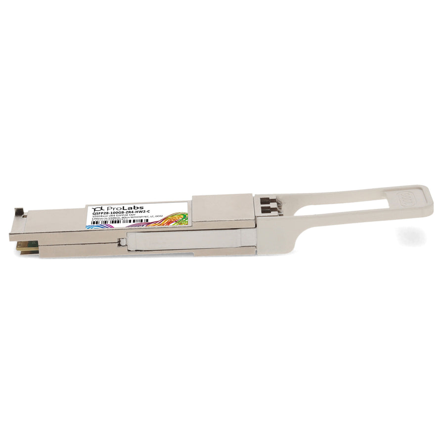 Prolabs Huawei Compatible TAA 100GBase-ZR4 QSFP28 Transceiver (SMF, 1295nm to 1309nm, 80km w/FEC, LC, DOM)