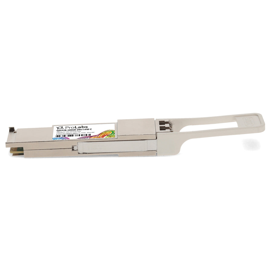 Prolabs Huawei Compatible TAA 100GBase-ZR4 QSFP28 Transceiver (SMF, 1295nm to 1309nm, 80km, LC, DOM, -40 to 85C)