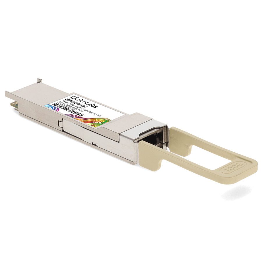 Prolabs MSA and TAA 100GbE/OTU-4/128G FC Multi-Rate SR4 QSFP28 Transceiver (MMF, 850nm, 100m, MPO, DOM)