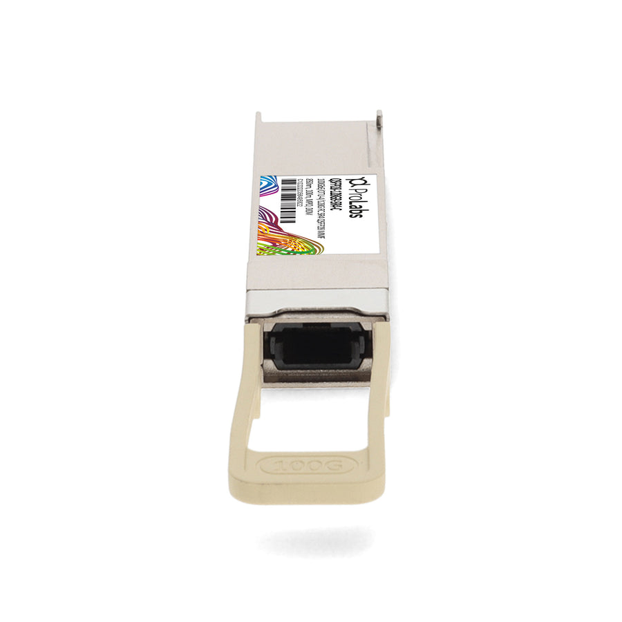 Prolabs MSA and TAA 100GbE/OTU-4/128G FC Multi-Rate SR4 QSFP28 Transceiver (MMF, 850nm, 100m, MPO, DOM)