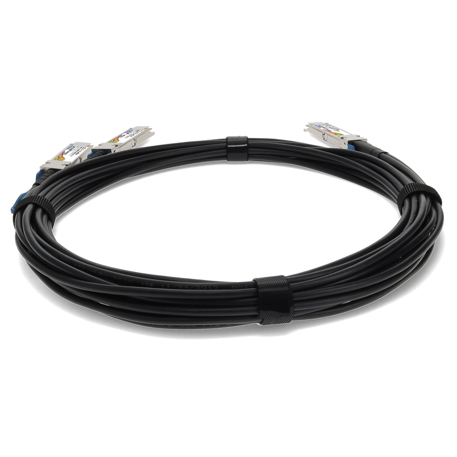 Prolabs Dell Compatible TAA Compliant 100GBase-CU QSFP28 to 2xQSFP28 Direct Attach Cable (Passive Twinax, 1m)