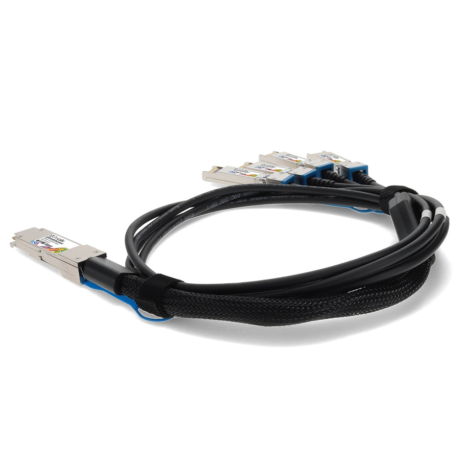 Prolabs Dell Compatible TAA Compliant 100GBase-CU QSFP28 to 4xSFP28 Direct Attach Cable (Passive Twinax, 2.5m)