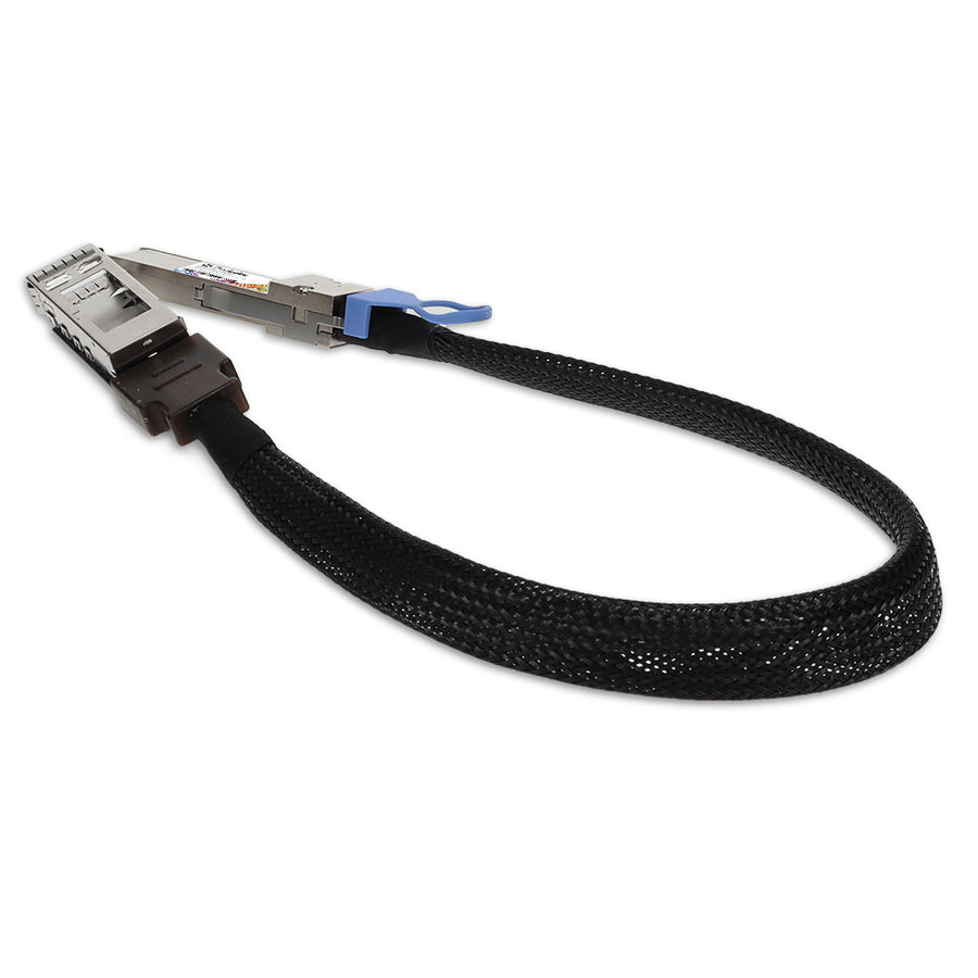 Prolabs 200GBase-CU QSFP56 to QSFP56 Male to Female Direct Attach Extension Cable (Passive Twinax, 36cm, 30AWG)