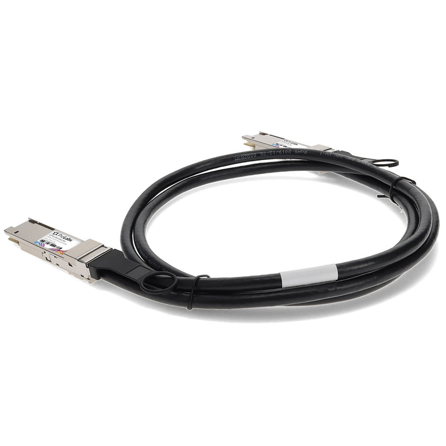 Prolabs MSA and TAA Compliant 200GBase-CU QSFP-DD to QSFP-DD Direct Attach Cable (Passive Twinax, 2.5m)