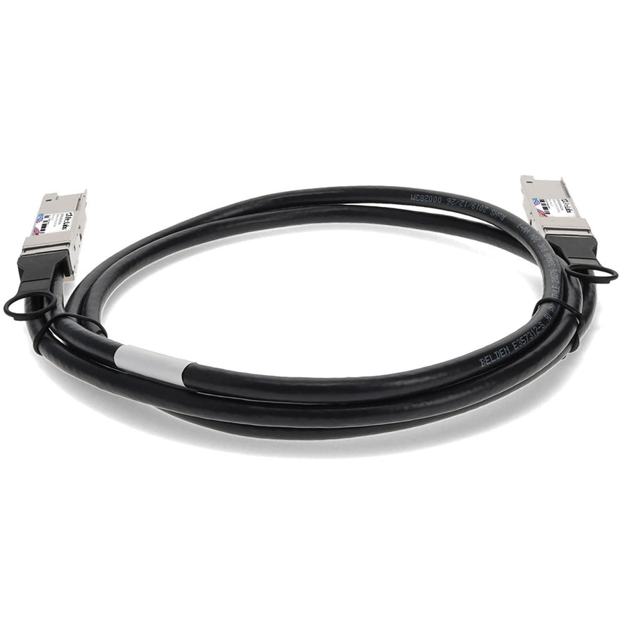 Prolabs MSA and TAA Compliant 200GBase-CU QSFP-DD to QSFP-DD Direct Attach Cable (Passive Twinax, 2.5m)