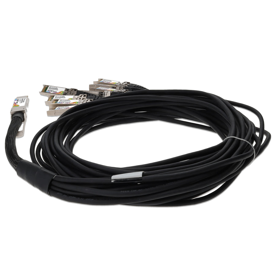 Prolabs MSA and TAA Compliant 200GBase-CU QSFP-DD 200G to 8xSFP28 Direct Attach Cable (Passive Twinax, 2.5m)