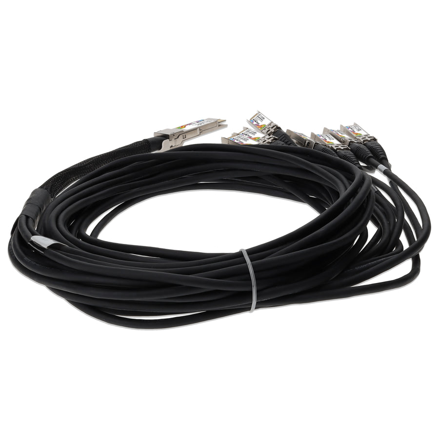 Prolabs MSA and TAA Compliant 200GBase-CU QSFP-DD 200G to 8xSFP28 Direct Attach Cable (Passive Twinax, 2m)