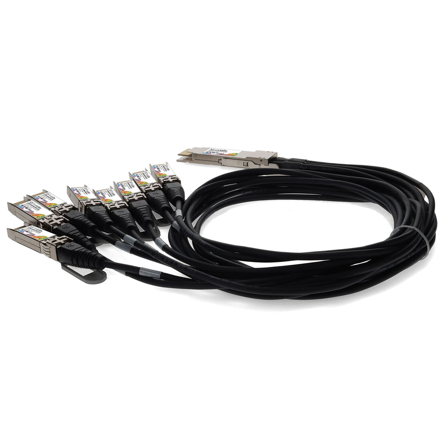 Prolabs MSA and TAA Compliant 400GBase-CU QSFP-DD 400G to 8xSFP56 Direct Attach Cable (Passive Twinax, 2.5m)