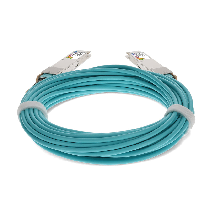 Prolabs MSA and TAA Compliant 400GBase-AOC QSFP-DD to QSFP-DD Active Optical Cable (850nm, MMF, 10m)
