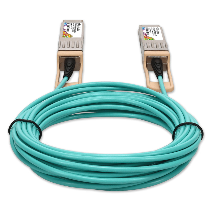 Prolabs Dell Compatible TAA 400GBase-AOC QSFP-DD to QSFP-DD Low Power Active Optical Cable (850nm, MMF, 8m)