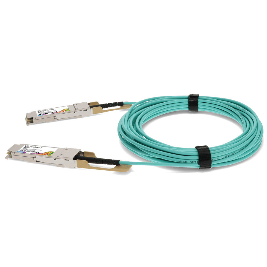 Prolabs Aruba Networks R0Z27A Compatible TAA 100GBase-AOC QSFP28 to QSFP28 Active Optical Cable (850nm, MMF, 7m)