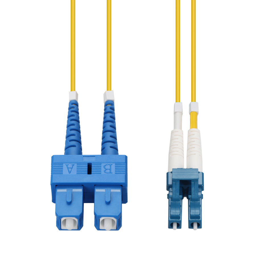  20m SC to LC Yellow OS2 Duplex LSZH Fiber Patch Cable