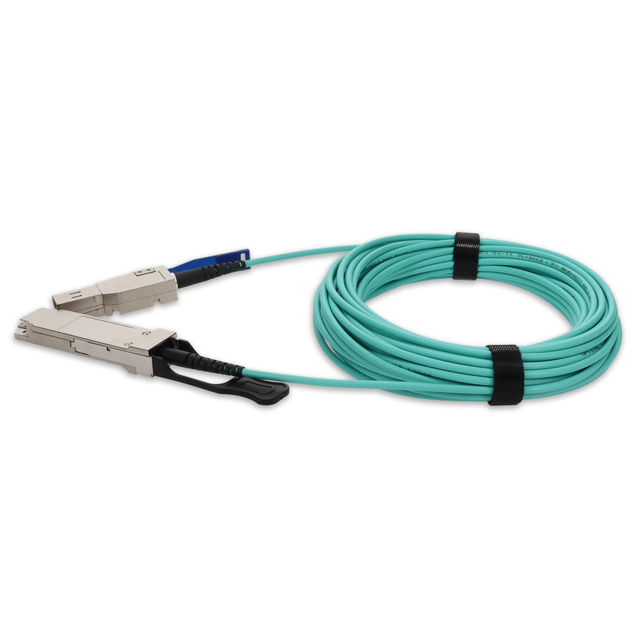 Prolabs 15m SFF-8644 HD Male to QSFP+ Male Active Optical Storage Cable