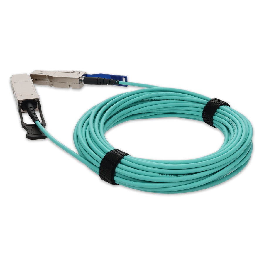 Prolabs 10m SFF-8644 HD Male to QSFP+ Male Active Optical Storage Cable