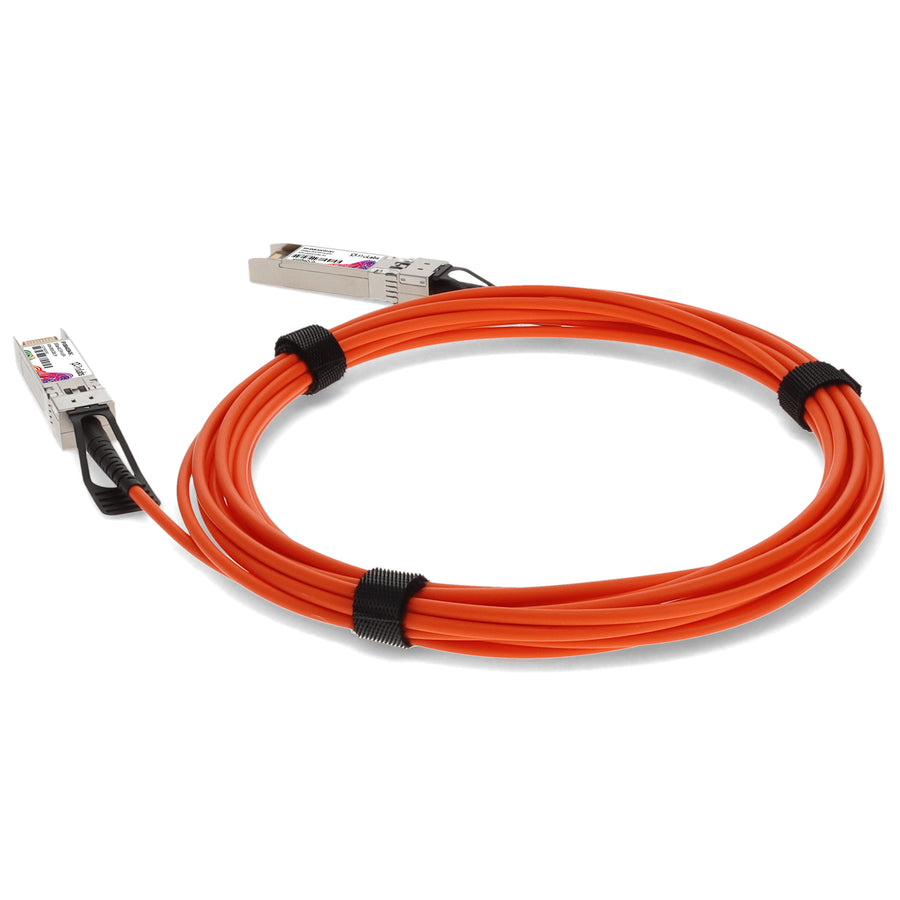 Prolabs MSA and TAA Compliant 10GBase-AOC SFP+ to SFP+ Orange Active Optical Cable (850nm, MMF, 5m)