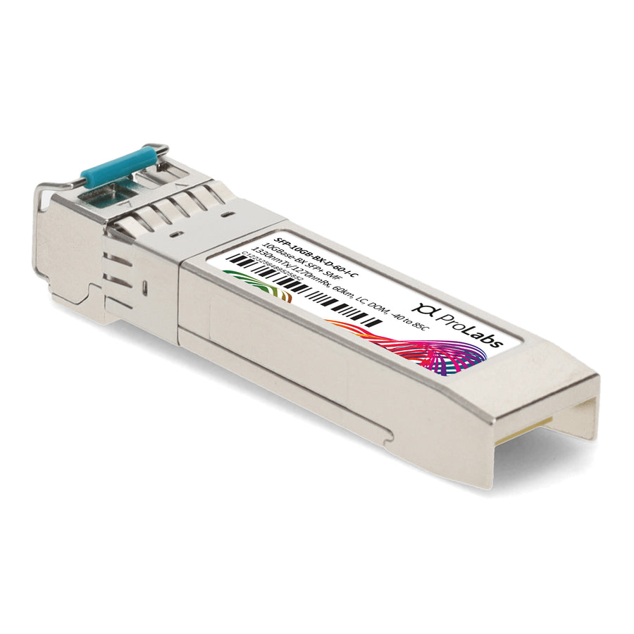 Prolabs MSA and TAA 10GBase-BX SFP+ Transceiver (SMF, 1330nmTx/1270nmRx, 60km, LC, DOM, -40 to 85C)