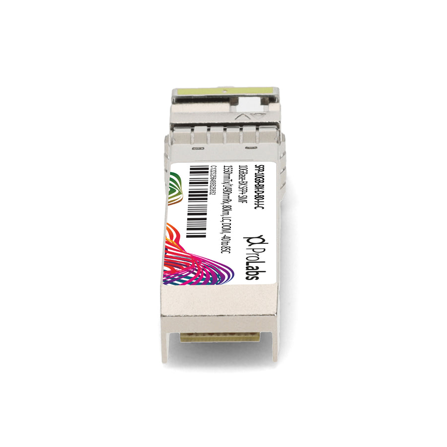 Prolabs Juniper Networks Compatible TAA 10GBase-BX SFP+ Transceiver (SMF, 1550nmTx/1490nmRx, 80km, LC, DOM, -40 to 85C)