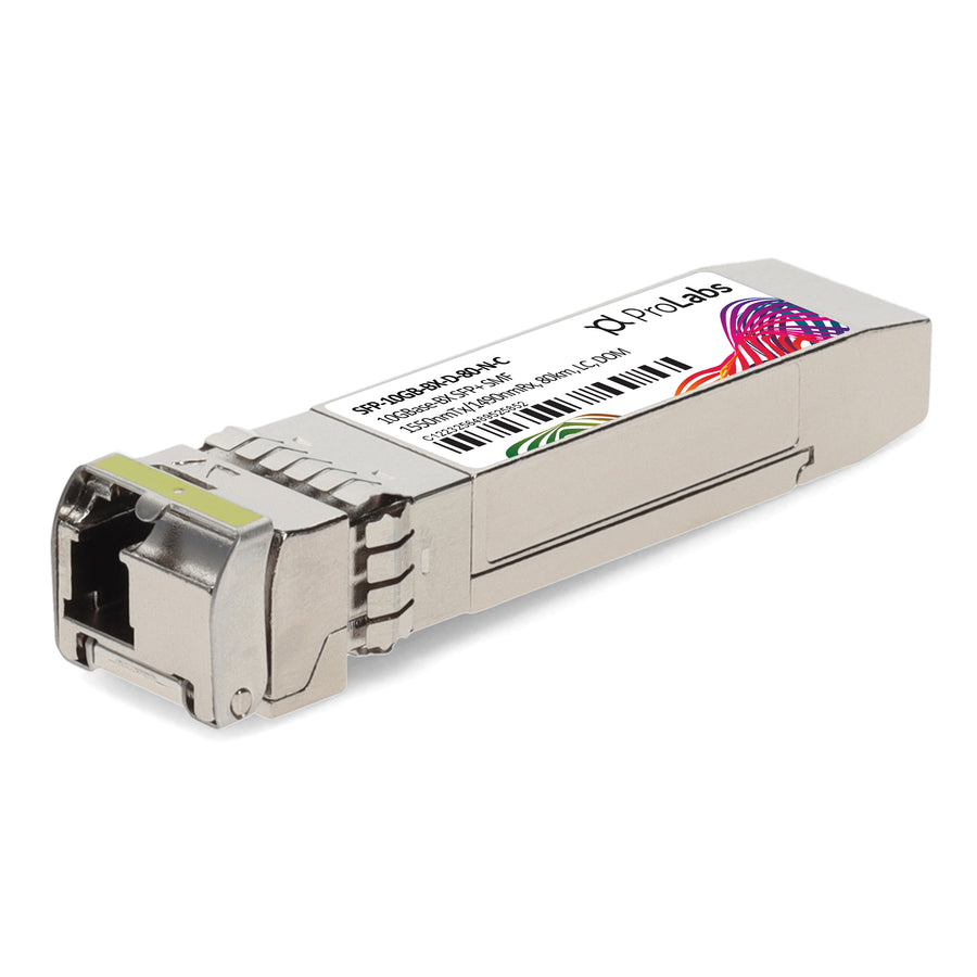 Prolabs Alcatel-Lucent Nokia Compatible TAA 10GBase-BX SFP+ Transceiver (SMF, 1550nmTx/1490nmRx, 80km, LC, DOM)