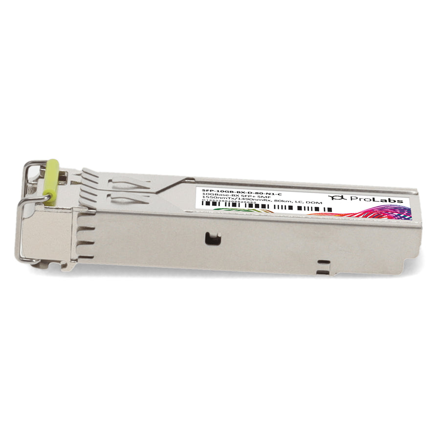 Prolabs Alcatel-Lucent Nokia Compatible TAA 10GBase-BX SFP+ Transceiver (SMF, 1550nmTx/1490nmRx, 80km, LC, DOM)