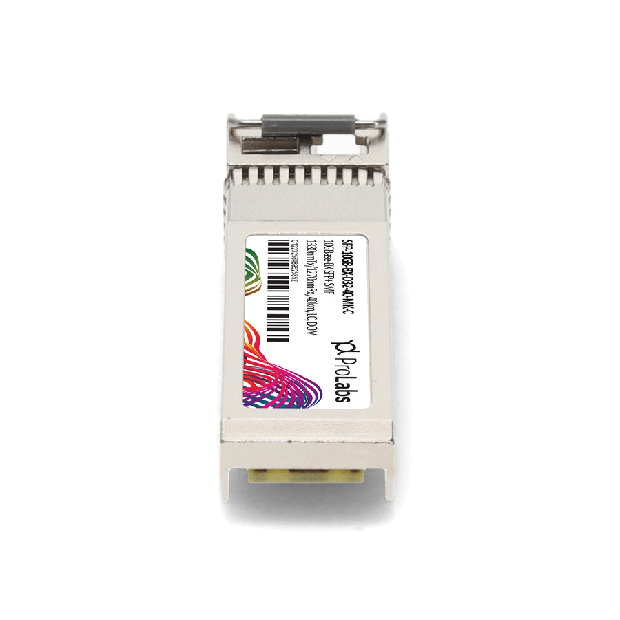 Prolabs Mikrotik Compatible TAA 10GBase-BX SFP+ Transceiver (SMF, 1330nmTx/1270nmRx, 40km, LC, DOM)