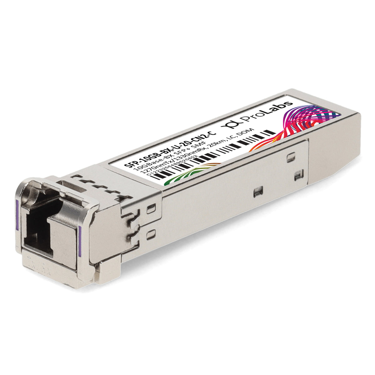 Prolabs Ciena Compatible TAA 10GBase-BX SFP+ Transceiver (SMF, 1270nmTx/1330nmRx, 20km, LC, DOM)
