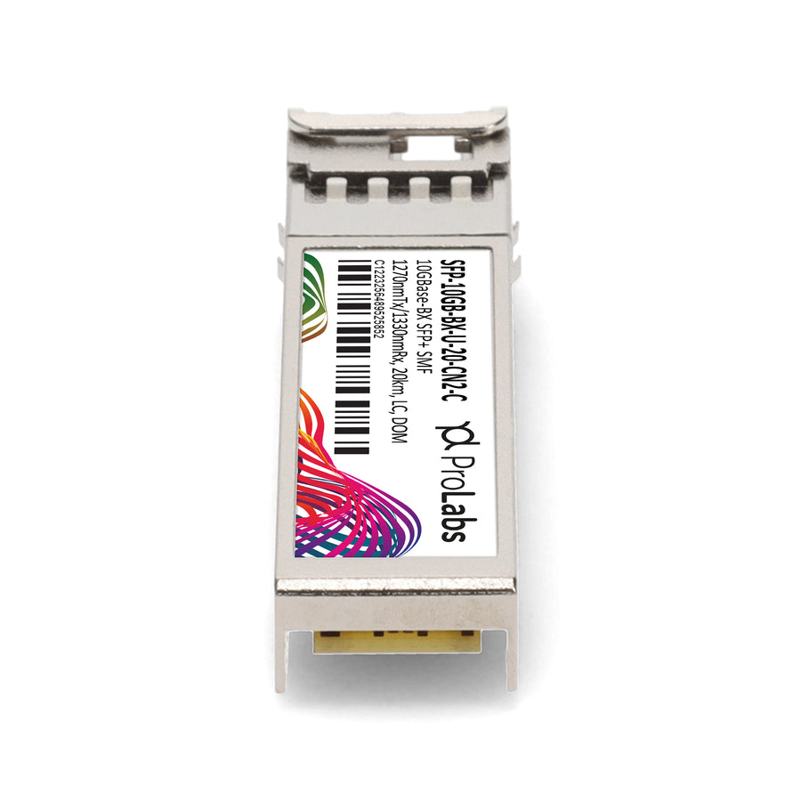 Prolabs Ciena Compatible TAA 10GBase-BX SFP+ Transceiver (SMF, 1270nmTx/1330nmRx, 20km, LC, DOM)