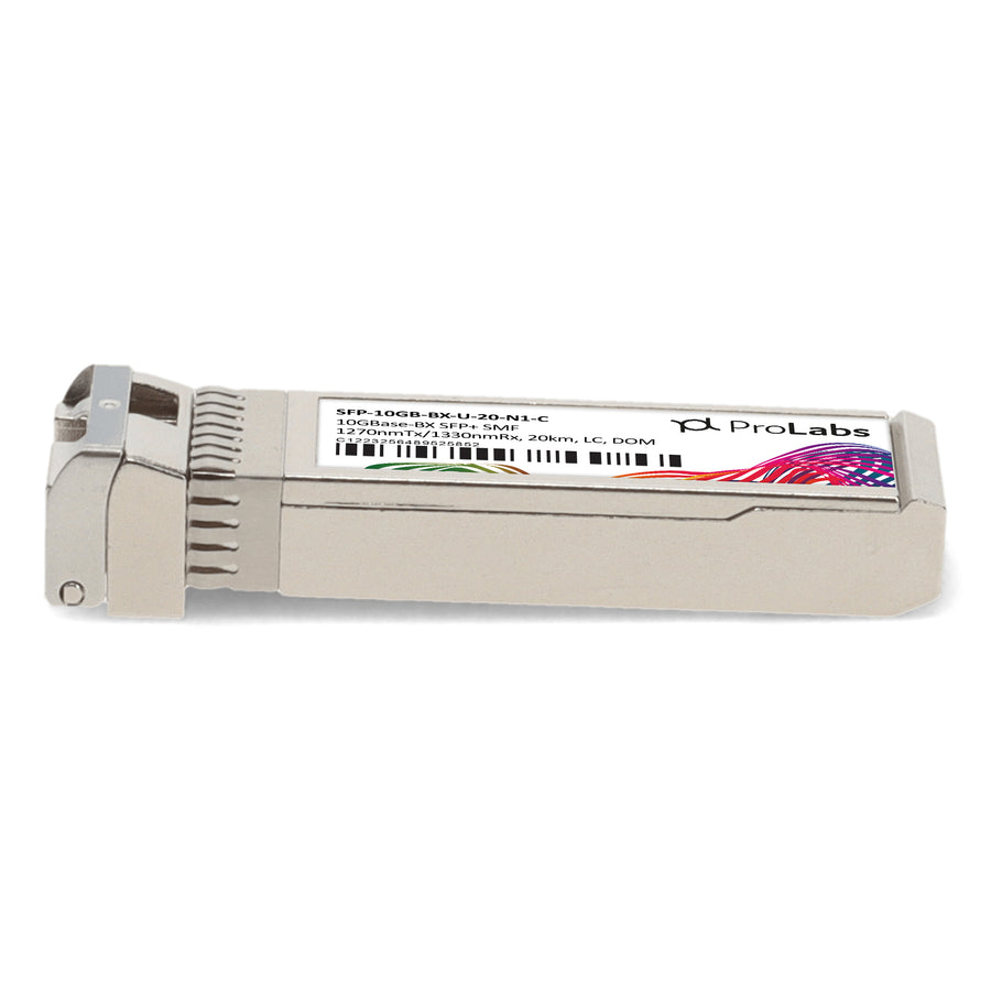 Prolabs Alcatel-Lucent Nokia Compatible TAA 10GBase-BX SFP+ Transceiver (SMF, 1270nmTx/1330nmRx, 20km, LC, DOM)
