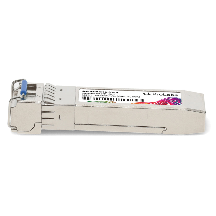 Prolabs Cisco Compatible TAA 10GBase-BX SFP+ Transceiver (SMF, 1270nmTx/1330nmRx, 30km, LC, DOM)