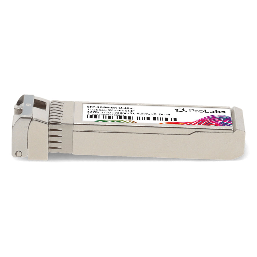 Prolabs MSA and TAA 10GBase-BX SFP+ Transceiver (SMF, 1270nmTx/1330nmRx, 40km, LC, DOM)