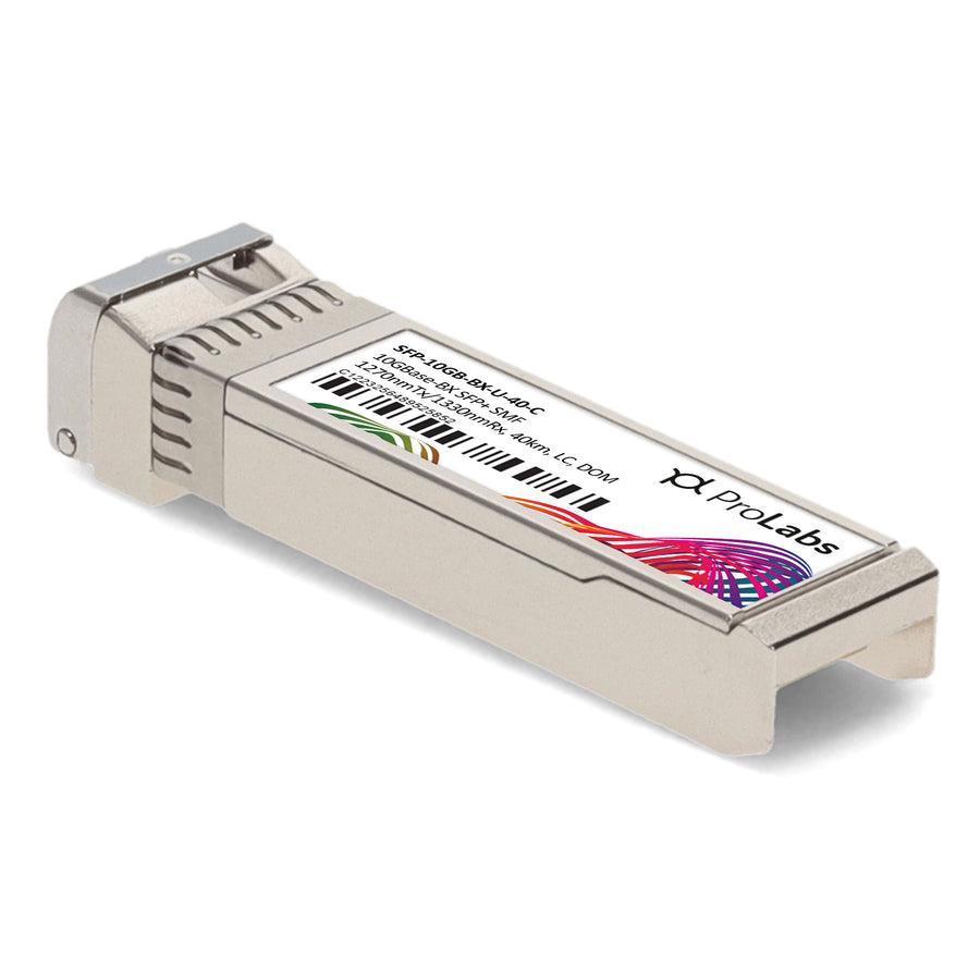 Prolabs MSA and TAA 10GBase-BX SFP+ Transceiver (SMF, 1270nmTx/1330nmRx, 40km, LC, DOM)