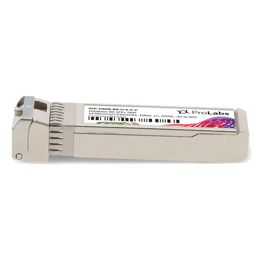Prolabs Cisco Compatible TAA 10GBase-BX SFP+ Transceiver (SMF, 1270nmTx/1330nmRx, 10km, LC, DOM, -20 to 85C)