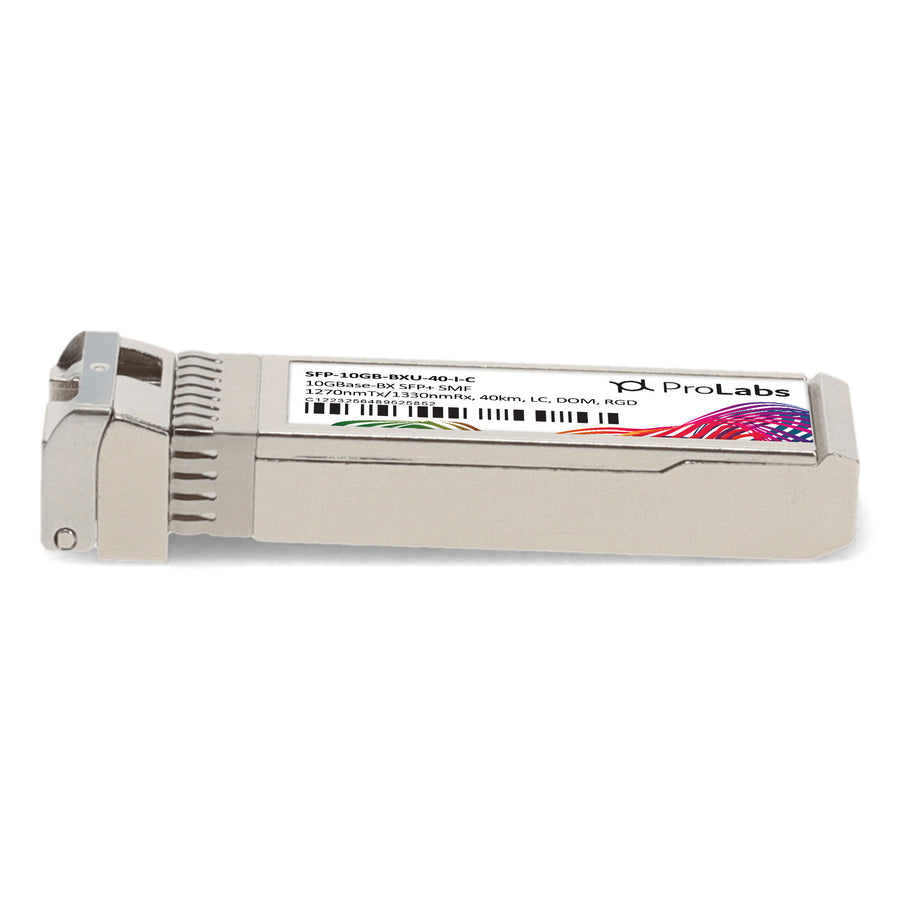 Prolabs MSA and TAA 10GBase-BX SFP+ Transceiver (SMF, 1270nmTx/1330nmRx, 40km, LC, DOM, -40 to 85C)