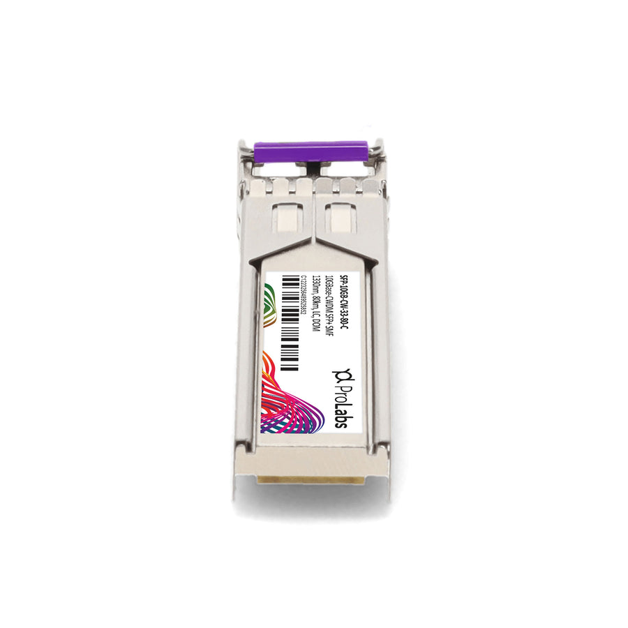 Prolabs MSA and TAA 10GBase-CWDM SFP+ Transceiver (SMF, 1330nm, 80km, LC, DOM)