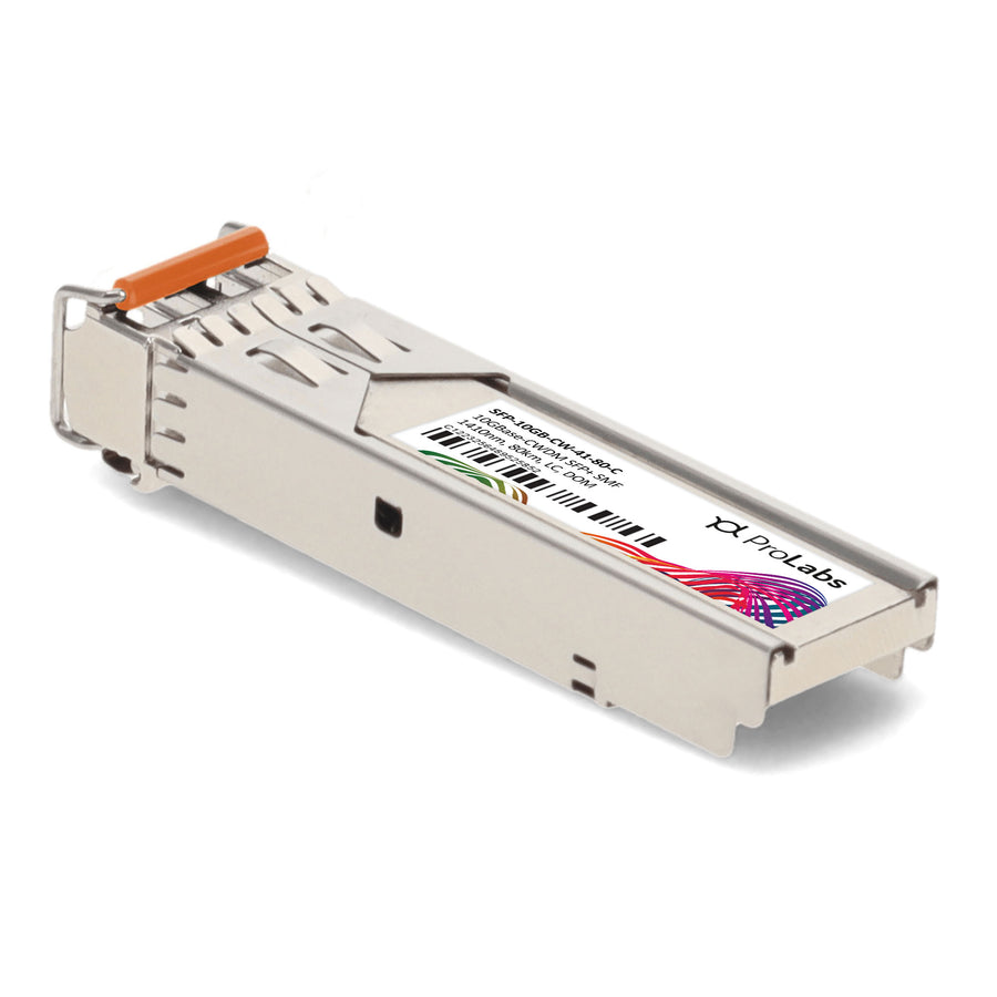 Prolabs MSA and TAA 10GBase-CWDM SFP+ Transceiver (SMF, 1410nm, 80km, LC, DOM)