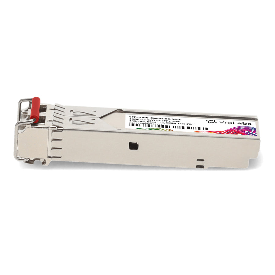 Prolabs Alcatel-Lucent Nokia 3AL82019AA-CW43 Compatible TAA 10GBase-CWDM SFP+ Transceiver (SMF, 1430nm, 80km, LC, DOM)