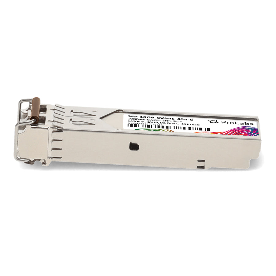 Prolabs MSA and TAA 10GBase-CWDM SFP+ Transceiver (SMF, 1450nm, 40km, LC, DOM, -40 to 85C)