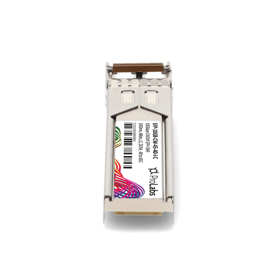 Prolabs MSA and TAA 10GBase-CWDM SFP+ Transceiver (SMF, 1450nm, 40km, LC, DOM, -40 to 85C)