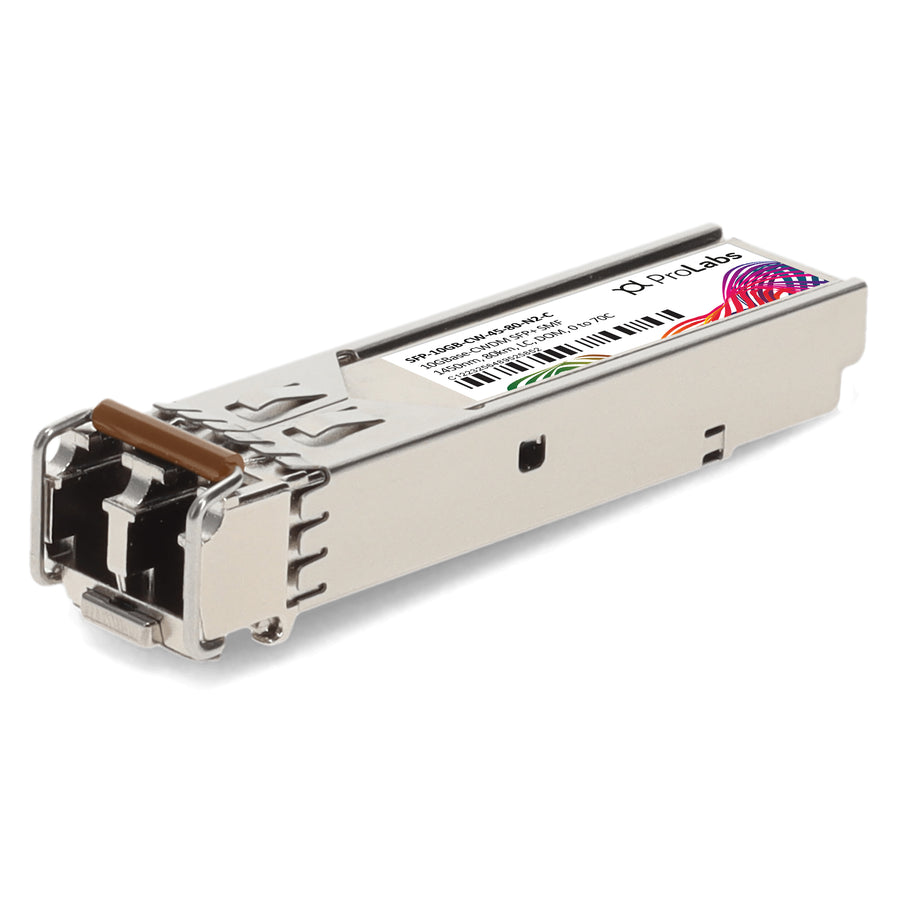 Prolabs Alcatel-Lucent Nokia 3AL82019AA-CW45 Compatible TAA 10GBase-CWDM SFP+ Transceiver (SMF, 1450nm, 80km, LC, DOM)