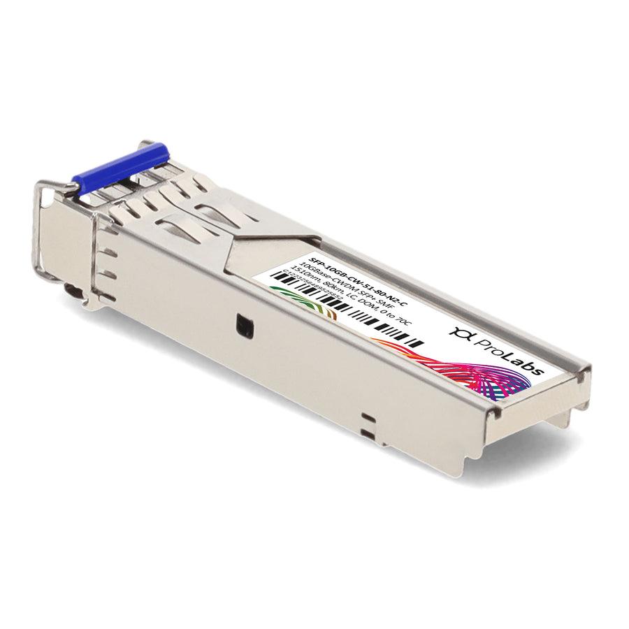Prolabs Alcatel-Lucent Nokia 3AL82048AC Compatible TAA 10GBase-CWDM SFP+ Transceiver (SMF, 1510nm, 80km, LC, DOM)