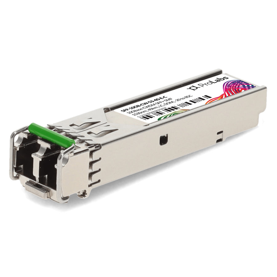 Prolabs MSA and TAA 10GBase-CWDM SFP+ Transceiver (SMF, 1530nm, 40km, LC, DOM, -20 to 85C)