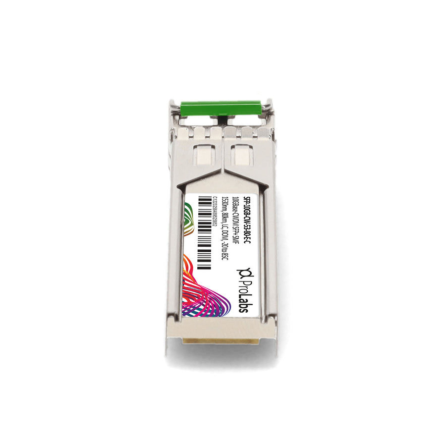Prolabs MSA and TAA 10GBase-CWDM SFP+ Transceiver (SMF, 1530nm, 80km, LC, DOM, -20 to 85C)