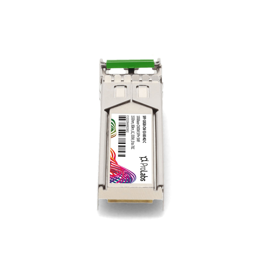 Prolabs Alcatel-Lucent Nokia 3AL82048AD Compatible TAA 10GBase-CWDM SFP+ Transceiver (SMF, 1530nm, 80km, LC, DOM)