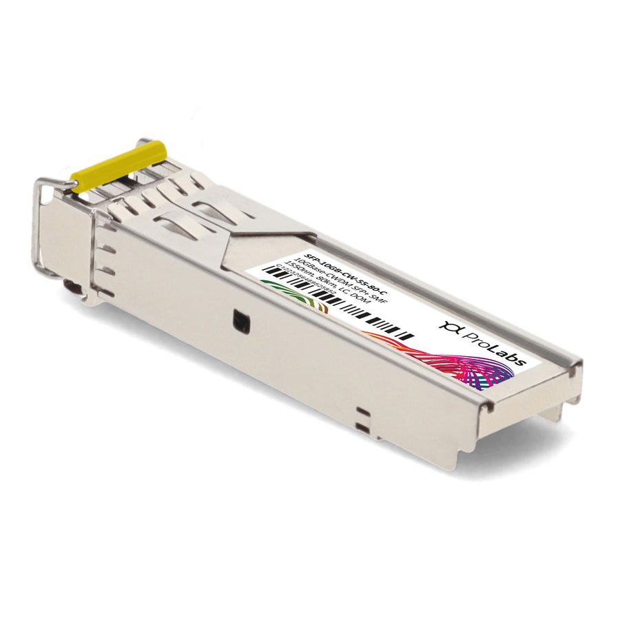 Prolabs MSA and TAA 10GBase-CWDM SFP+ Transceiver (SMF, 1550nm, 80km, LC, DOM)