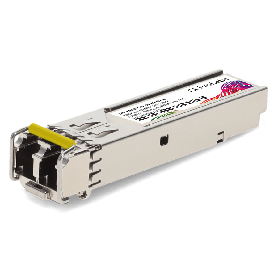 Prolabs Alcatel-Lucent Nokia 3AL82048AE Compatible TAA 10GBase-CWDM SFP+ Transceiver (SMF, 1550nm, 80km, LC, DOM)