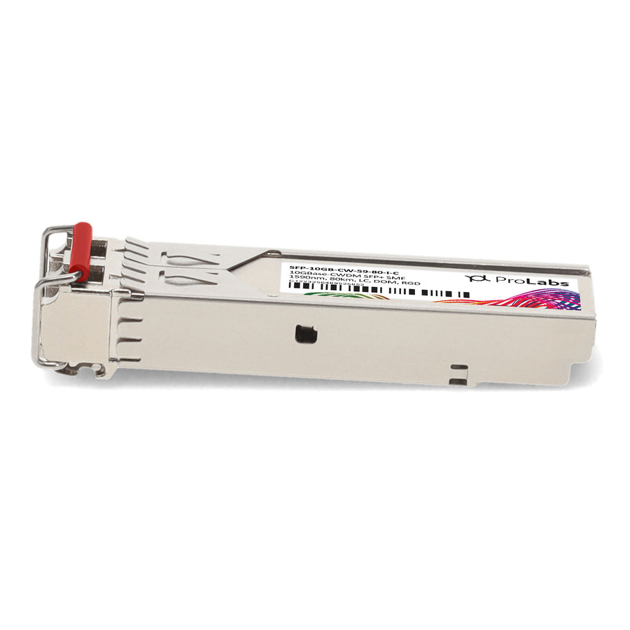 Prolabs MSA and TAA 10GBase-CWDM SFP+ Transceiver (SMF, 1590nm, 80km, LC, DOM, -40 to 85C)